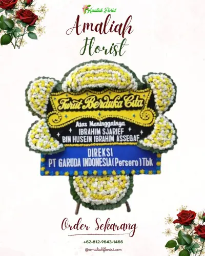 Papan Bunga Duka di Bandongan